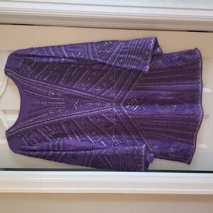 Zara Purple Cocktail Dress